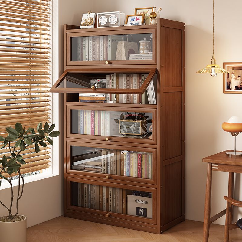 Bookshelf - Многофункциональная библиотека из бамбука, большая деревянная