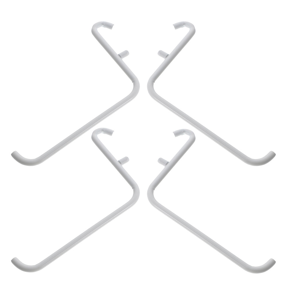 Desk Organizer - 4 шт. металлических крючков для перфорированной