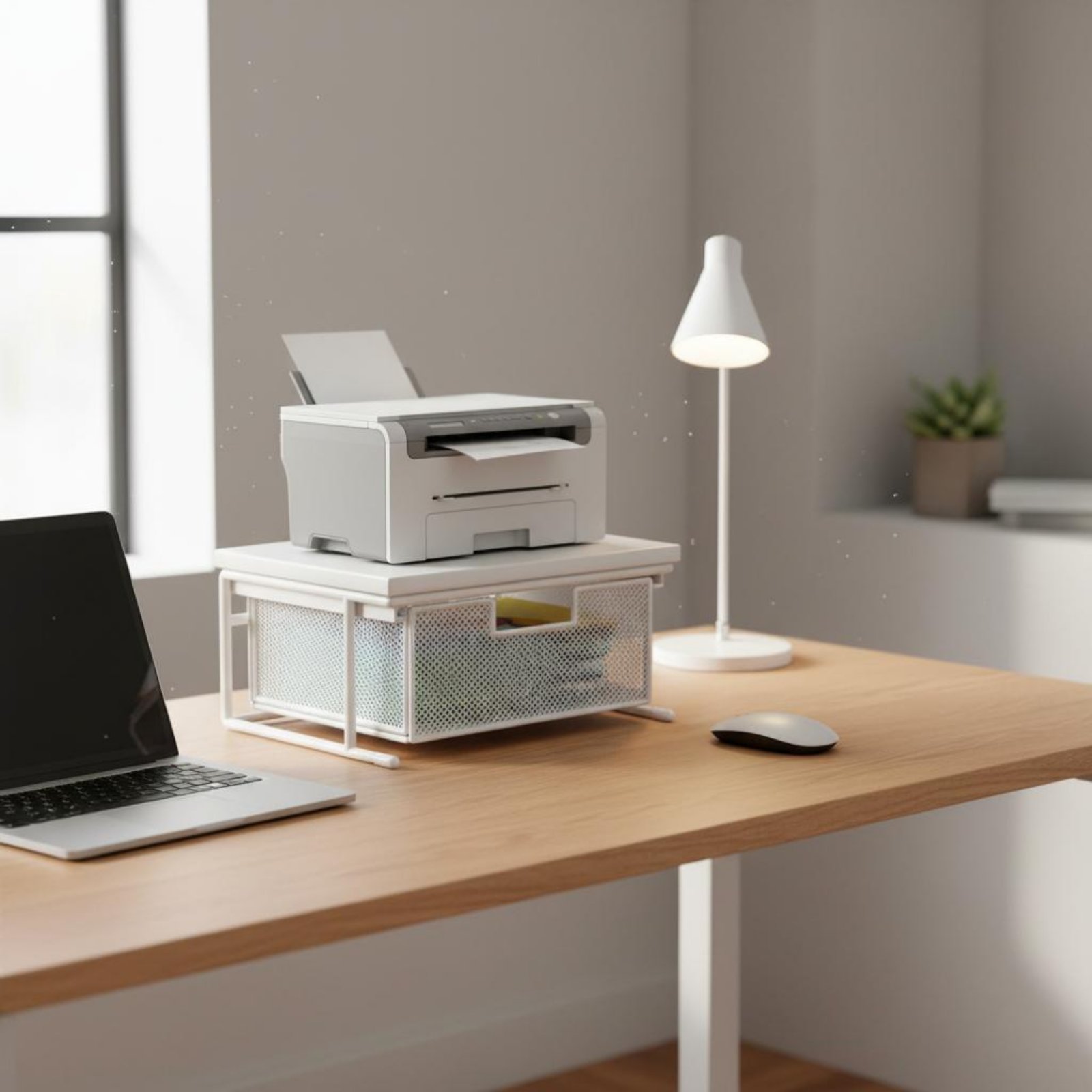 Printer Stand - Подставка для принтера с выдвижным ящиком,