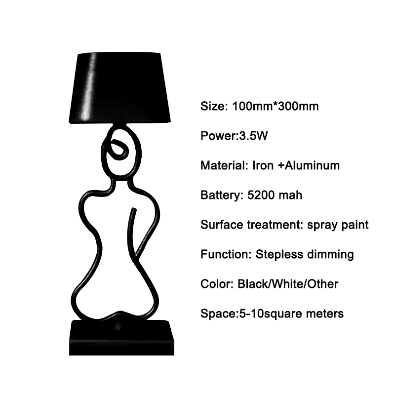 Современная перезаряжаемая бес – обзор и цена Desk Lamp